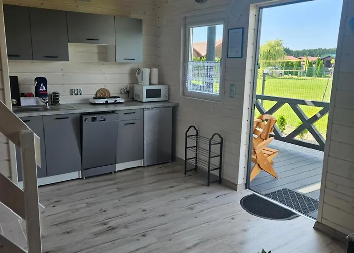 Bialy Sztorm Ferienhaus Rusinowo (Slawno)